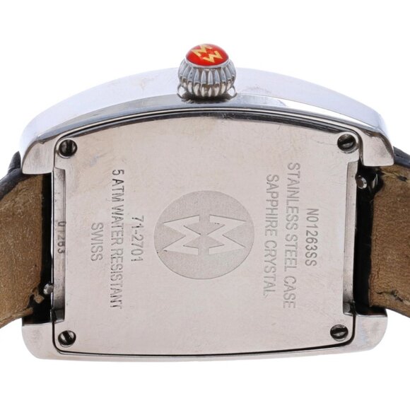 Michele Mini Urban Diamond Ladies Wristwatch 71-2701 Stainless Quartz 1 Yr Wnty